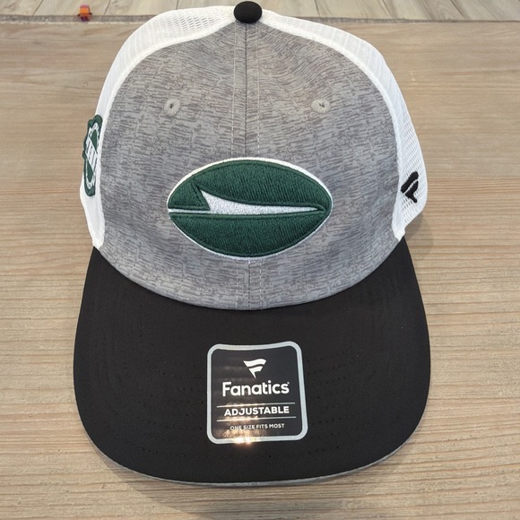 Fanatics Other - Fanatics New York Jets Gray White Adjustable Mesh Back Breathable Snapback Hat